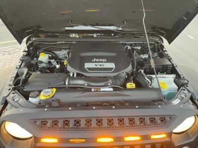 2016 Jeep Wrangler Unlimited Sport 3.6-liter Pentastar V6 Petrol Engine Black SUV