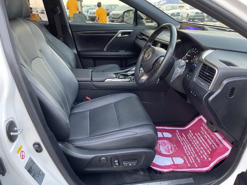 2019 Lexus RX300 F Sport 2.0-liter turbocharged 4-cylinder Petrol Engine White Black SUV