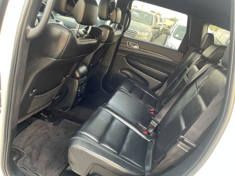 2017 Jeep Grand Cherokee 3.0L V6 Turbocharged Diesel Engine White Black SUV