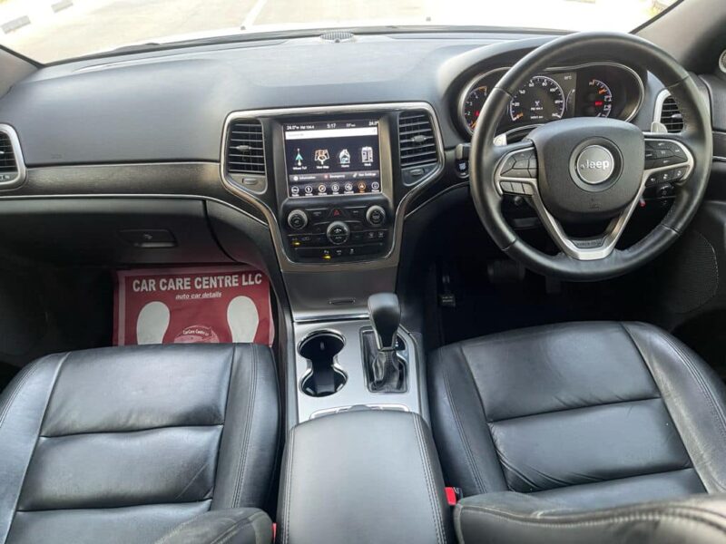 2017 Jeep Grand Cherokee 3.0L V6 Turbocharged Diesel Engine White Black SUV