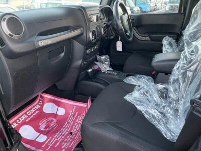 2016 Jeep Wrangler Unlimited Sport 3.6-liter Pentastar V6 Petrol Engine Black SUV