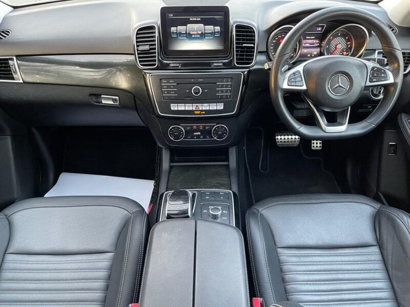 2016 Mercedes-Benz GLE 350d 4MATIC 3.0-liter V6 Turbo Diesel Engine White Black SUV