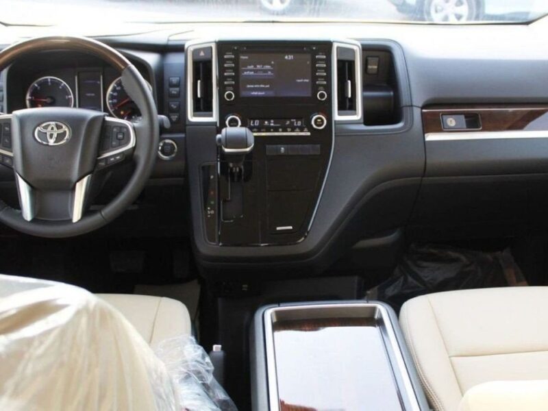 2026 Toyota Granvia 3.5 Litres 2GR-FKS V6 Petrol Engine Black Beige Luxury MPV