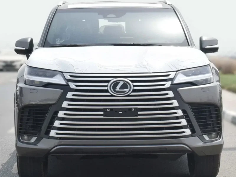 2025 Lexus LX 600 Signature 3.5-liter twin-turbo V6 Petrol Engine Grey Red SUV Automatic