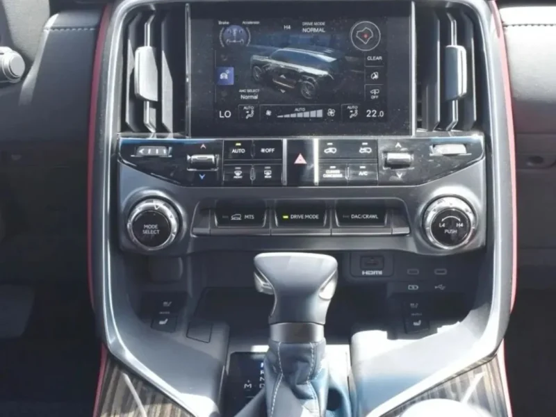 2025 Lexus LX 600 Signature 3.5-liter twin-turbo V6 Petrol Engine Grey Red SUV Automatic