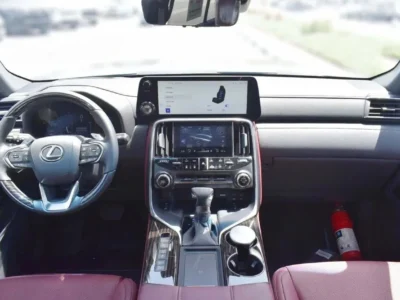 2025 Lexus LX 600 Signature 3.5-liter twin-turbo V6 Petrol Engine Grey Red SUV Automatic