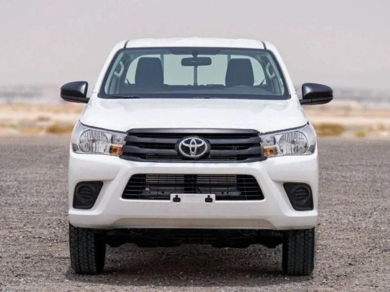 2026 Toyota Hilux 2.4 Litres 4 Cylinders Turbo Diesel Engine White Black Pickup Truck MT