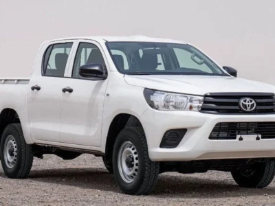 2026 Toyota Hilux 2.4 Litres 4 Cylinders Turbo Diesel Engine White Black Pickup Truck MT