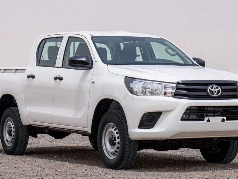 2026 Toyota Hilux 2.4 Litres 4 Cylinders Turbo Diesel Engine White Black Pickup Truck MT