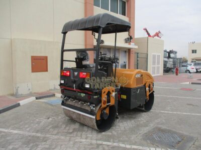 2022 Case 450DX Tandem Roller Mahindra 4 Cylinder Diesel Engine
