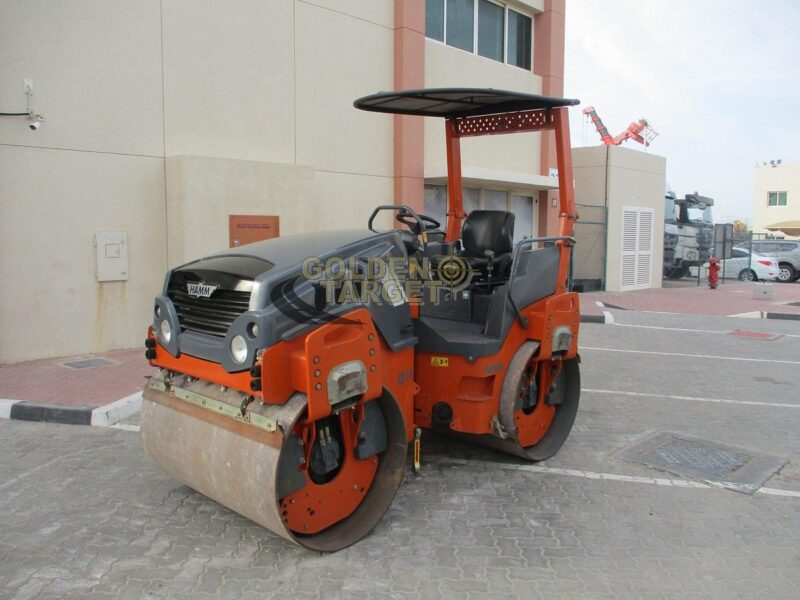 2016 HAMM HD14VV Tandem Roller 4-Cylinder Kubota Diesel Engine