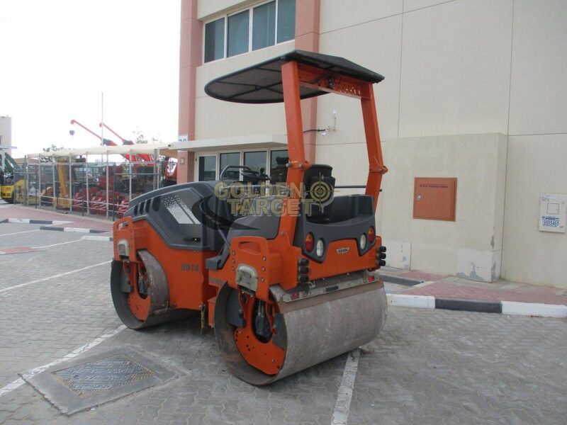 2016 HAMM HD14VV Tandem Roller 4-Cylinder Kubota Diesel Engine