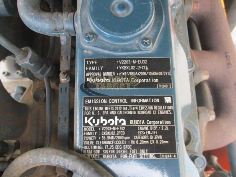 2016 HAMM HD14VV Tandem Roller 4-Cylinder Kubota Diesel Engine