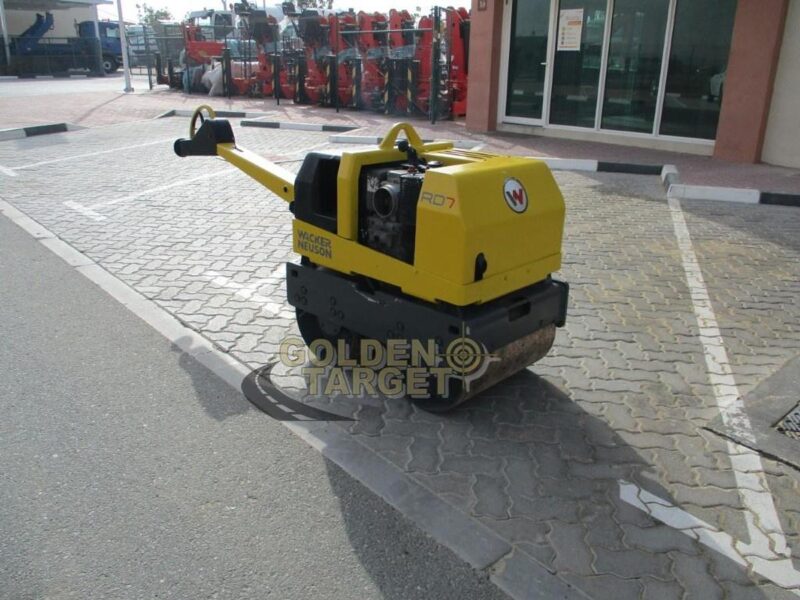 2007 Wacker Neuson RD7 Walk Behind Roller 1 Cylinder Diesel Engine