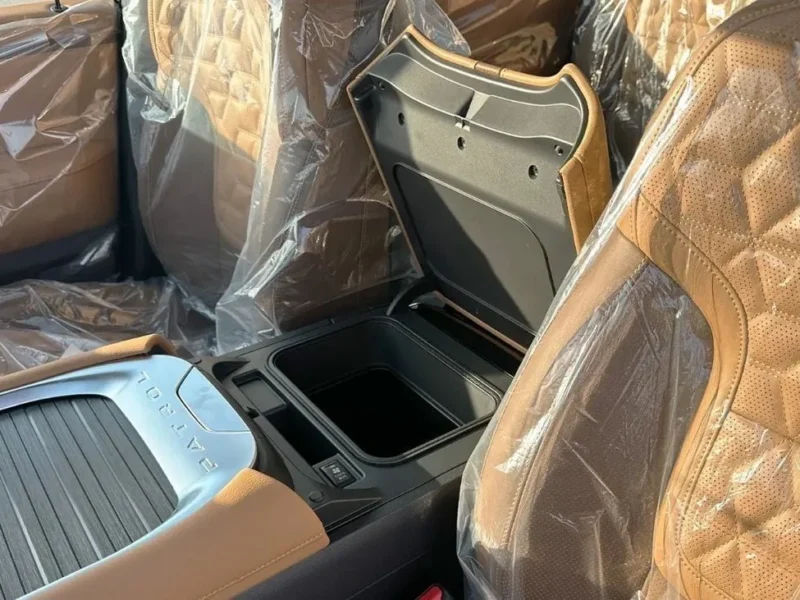 2026 Nissan Patrol LE Platinum 3.5 Liters Twin-Turbocharged V6 Petrol Engine Grey Tan SUV