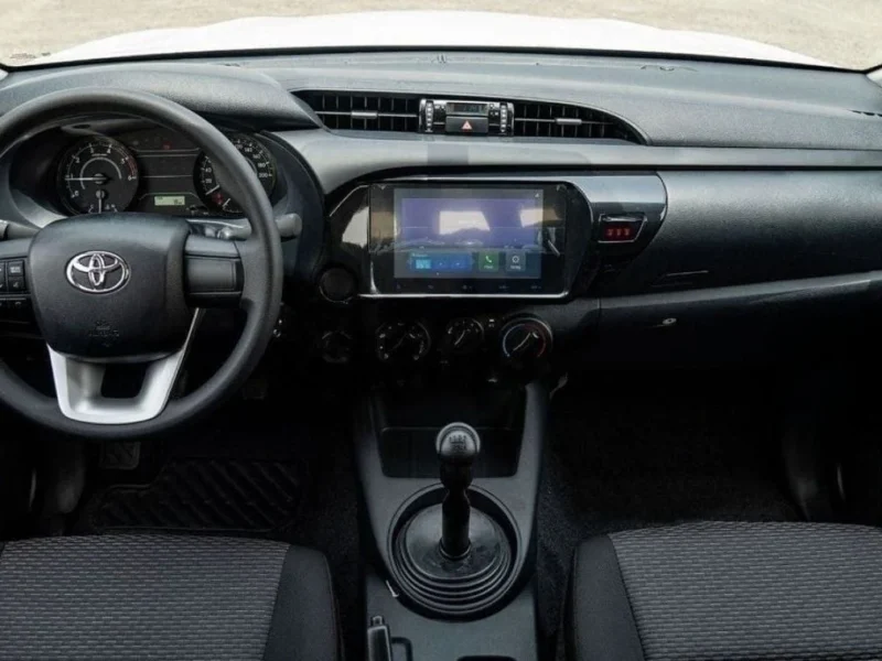 2026 Toyota Hilux 2.4 Litres 4 Cylinders Turbo Diesel Engine White Black Pickup Truck MT