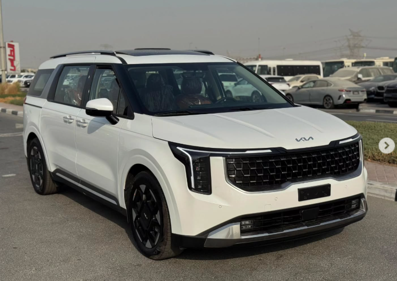 2025 Kia Carnival 3.5-liter V6 Petrol Engine White Brown MPV Automatic FWD