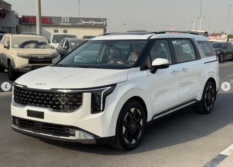 2025 Kia Carnival 3.5-liter V6 Petrol Engine White Brown MPV Automatic FWD
