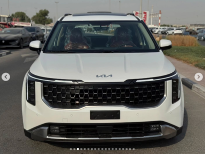 2025 Kia Carnival 3.5-liter V6 Petrol Engine White Brown MPV Automatic FWD