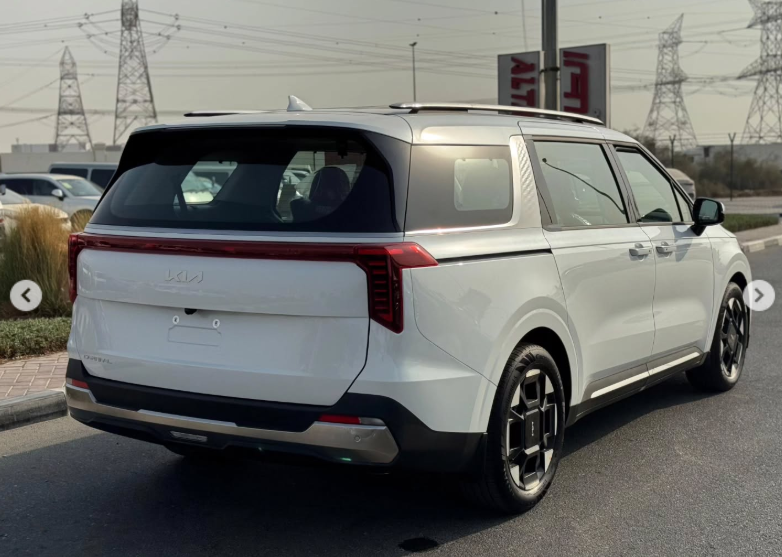 2025 Kia Carnival 3.5-liter V6 Petrol Engine White Brown MPV Automatic FWD