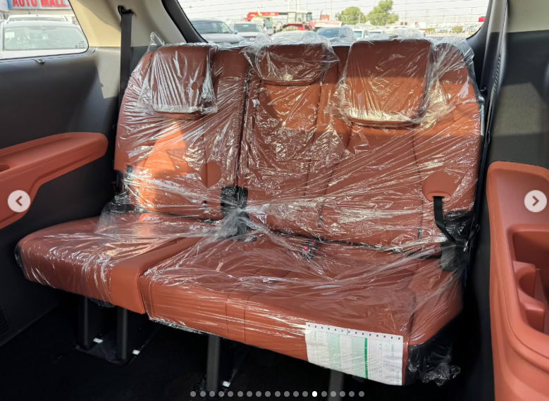 2025 Kia Carnival 3.5-liter V6 Petrol Engine White Brown MPV Automatic FWD