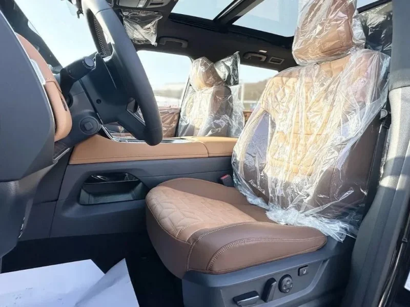 2026 Nissan Patrol LE Platinum 3.5 Liters Twin-Turbocharged V6 Petrol Engine Grey Tan SUV