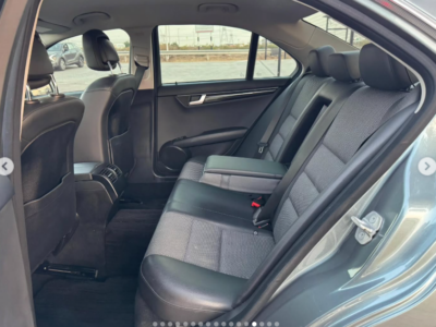 2012 Mercedes-Benz C350 3.5-liter V6 Petrol Engine Grey Black Sedan AUCTION GRADE 4.5/B