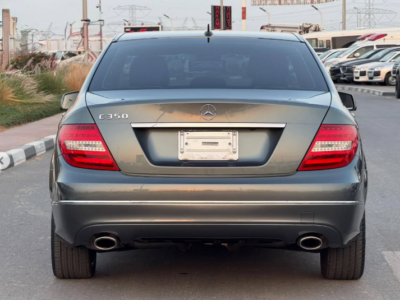 2012 Mercedes-Benz C350 3.5-liter V6 Petrol Engine Grey Black Sedan AUCTION GRADE 4.5/B