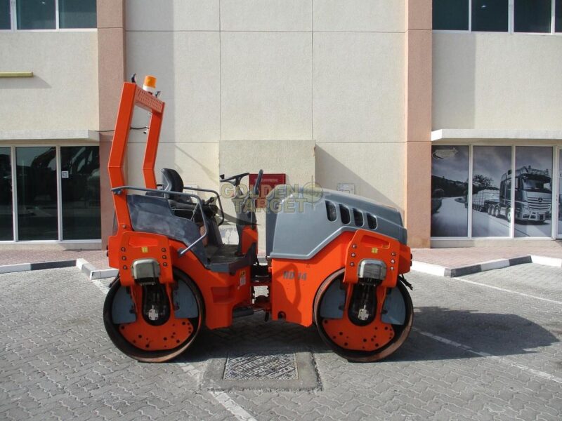 2014 HAMM HD14VV Tandem Roller 4 Cylinde Kubota Diesel Engine