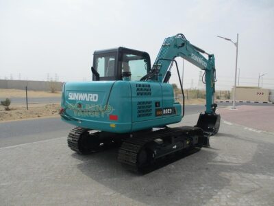 2025 SUNWARD SWE80E9 Mini Excavator 4-cylinder Yanmar Diesel Engine Automatic