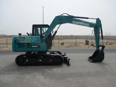 2025 SUNWARD SWE80E9 Mini Excavator 4-cylinder Yanmar Diesel Engine Automatic