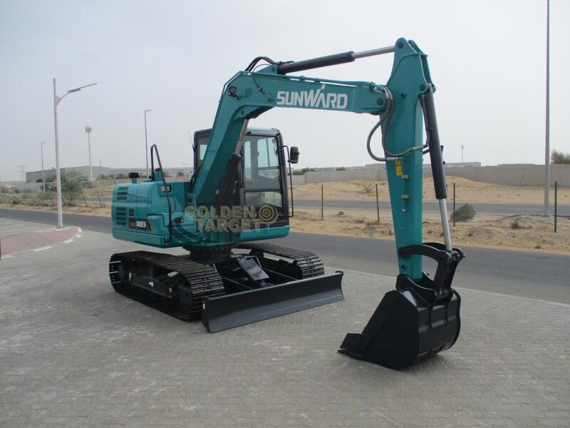 2025 SUNWARD SWE80E9 Mini Excavator 4-cylinder Yanmar Diesel Engine Automatic