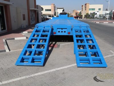 2026 Unused 3 Axle Lowbed Trailer 60-ton Manual Ramps 12R22.5 Tires