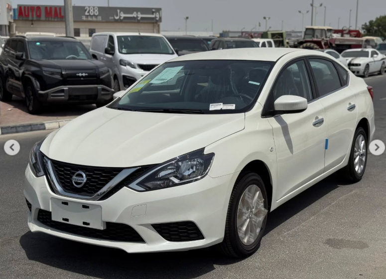 2025 Nissan Sylphy 1.6 Litres 4 cylinders Petrol Engine White Black Sedan Automatic