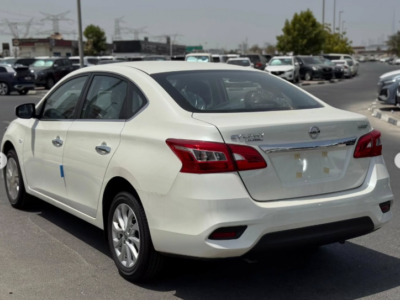 2025 Nissan Sylphy 1.6 Litres 4 cylinders Petrol Engine White Black Sedan Automatic
