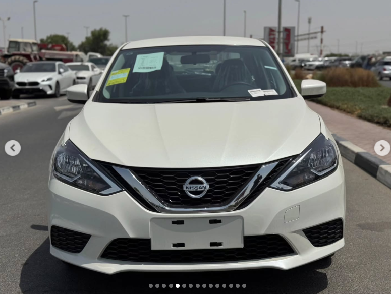 2025 Nissan Sylphy 1.6 Litres 4 cylinders Petrol Engine White Black Sedan Automatic