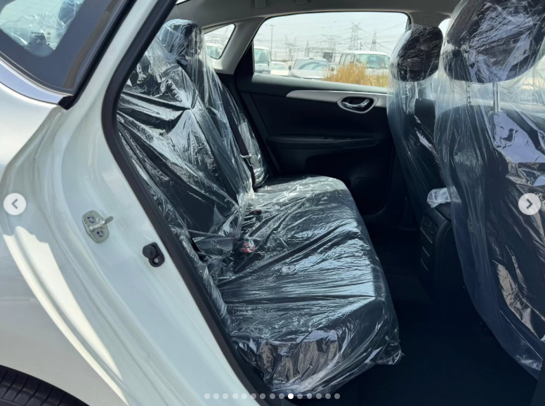 2025 Nissan Sylphy 1.6 Litres 4 cylinders Petrol Engine White Black Sedan Automatic