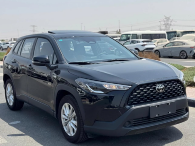 2025 Toyota Corolla Cross 1.8 Litres 4-cylinder Hybrid Engine Black SUV Automatic
