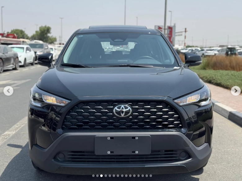 2025 Toyota Corolla Cross 1.8 Litres 4-cylinder Hybrid Engine Black SUV Automatic