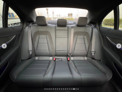 2017 Mercedes-Benz E43 AMG 3.0 Litres V6 Biturbo Petrol Engine Silver Black Sedan