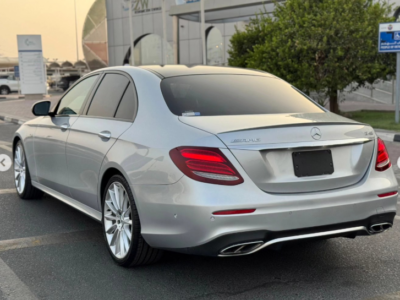 2017 Mercedes-Benz E43 AMG 3.0 Litres V6 Biturbo Petrol Engine Silver Black Sedan