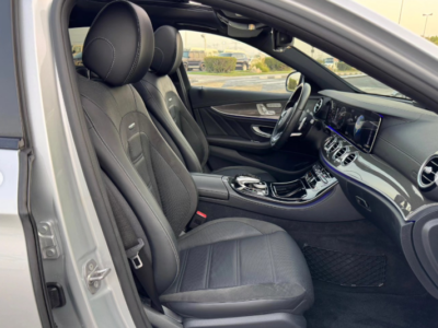 2017 Mercedes-Benz E43 AMG 3.0 Litres V6 Biturbo Petrol Engine Silver Black Sedan