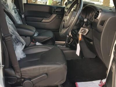 2018 Jeep Wrangler 3.6 Liters 6 Cylinders Petrol Engine White Black SUV Automatic