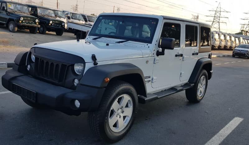 2018 Jeep Wrangler 3.6 Liters 6 Cylinders Petrol Engine White Black SUV Automatic