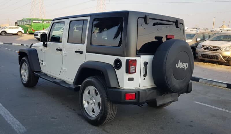 2018 Jeep Wrangler 3.6 Liters 6 Cylinders Petrol Engine White Black SUV Automatic