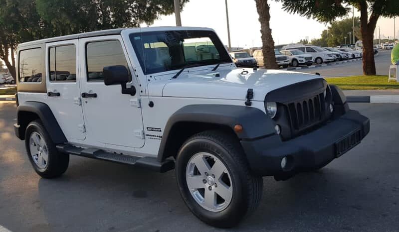 2018 Jeep Wrangler 3.6 Liters 6 Cylinders Petrol Engine White Black SUV Automatic