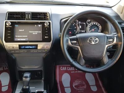 2018 Toyota Land Cruiser Prado GXL 2.8-litre Turbo 4 Cylinder Diesel Silver Black SUV