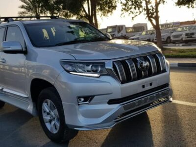 2018 Toyota Land Cruiser Prado GXL 2.8-litre Turbo 4 Cylinder Diesel Silver Black SUV