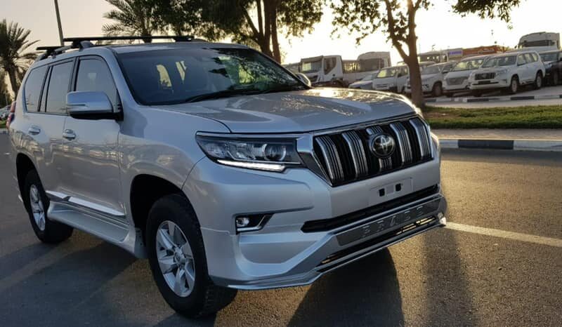 2018 Toyota Land Cruiser Prado GXL 2.8-litre Turbo 4 Cylinder Diesel Silver Black SUV