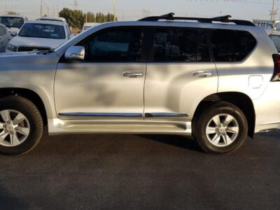 2018 Toyota Land Cruiser Prado GXL 2.8-litre Turbo 4 Cylinder Diesel Silver Black SUV